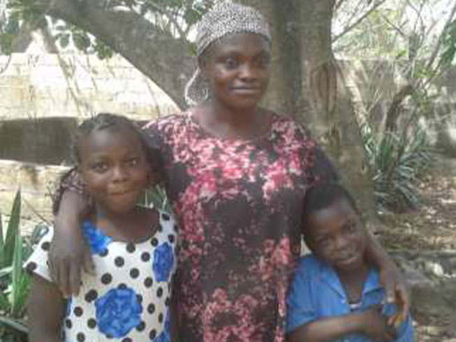 Precious, a widow, and her children were left homeless and traumatised after a militant Fulani attack on their village. They are now receiving shelter, food and an education at a Barnabas-supported mission in Nigeria
